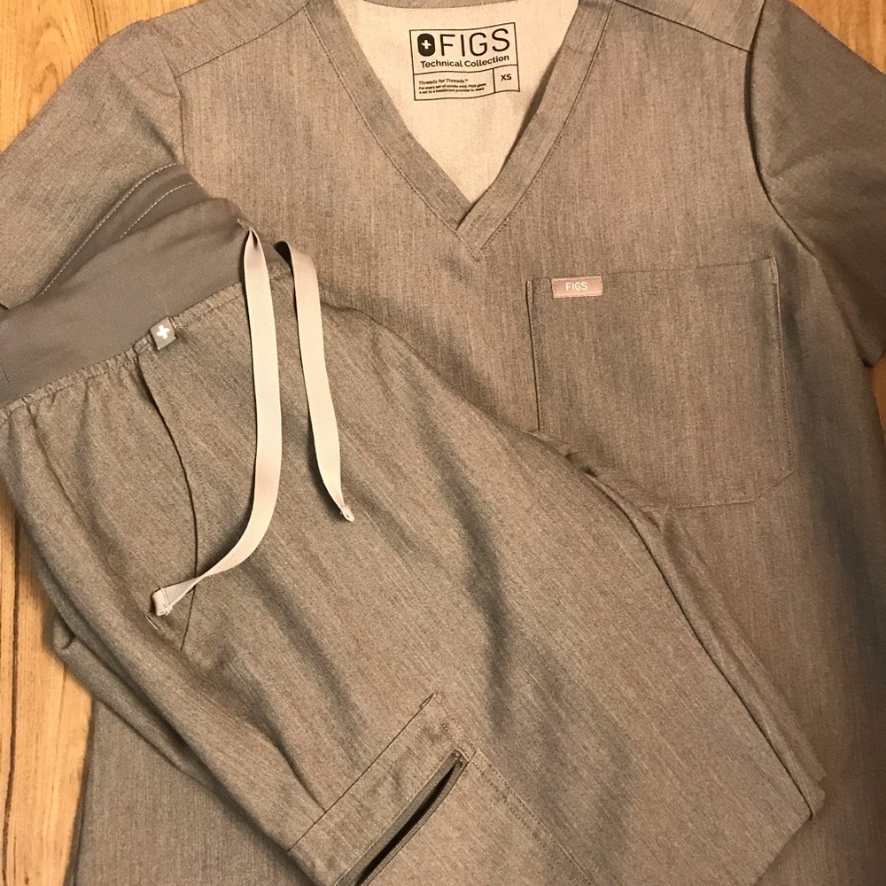 Figs xs scrub set